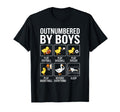 Outnumbered Ducklings Football Soccer T-Shirt - Aesthetic Graphic Unisex