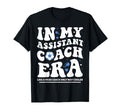 My Assistant Coach Era Groovy T-Shirt - Fun Novelty Design Men Women