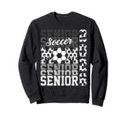 2026 Soccer Senior Mom Graduation Sweatshirt - Minimalist Print Men Women