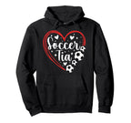 Soccer Tia Heart Tia Soccer Player Tia Hoodie - Novelty Apparel Unisex
