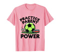 Practice Parent Power Soccer Mom T-Shirt - Trendy Graphic Men Women