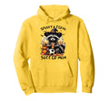 Feral Soccer Mom Halloween Soccer Hoodie - Casual Everyday Wear for Adults