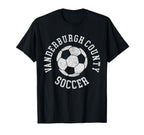 Vanderburgh County Soccer Distressed T-Shirt - Custom Art Print for Adults
