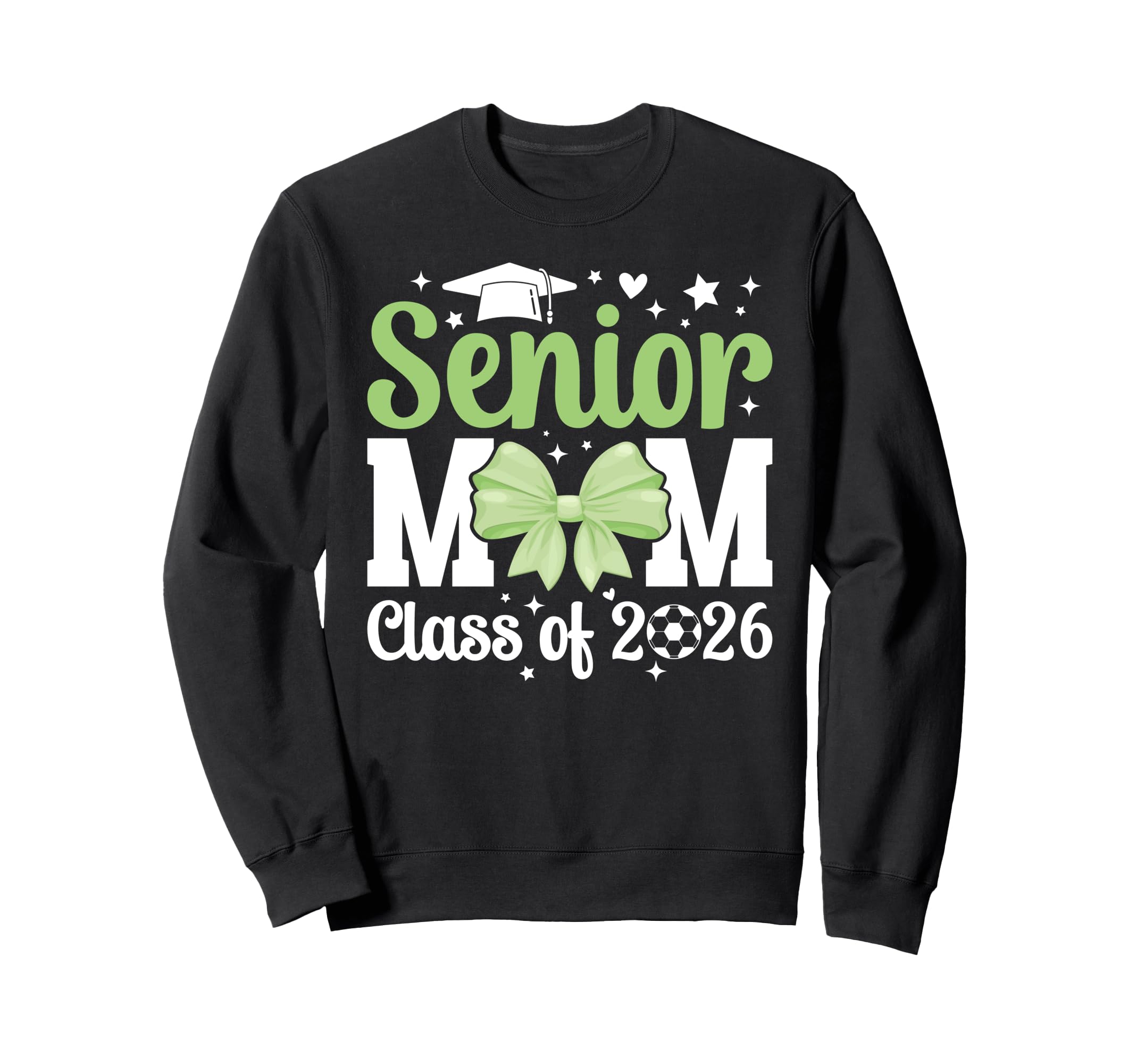 Soccer Senior Mom Class 2026 Sweatshirt - Casual Everyday Wear Men Women
