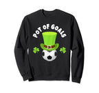 Soccer Team Striker St Patricks Day Sweatshirt - Trendy Graphic Unisex