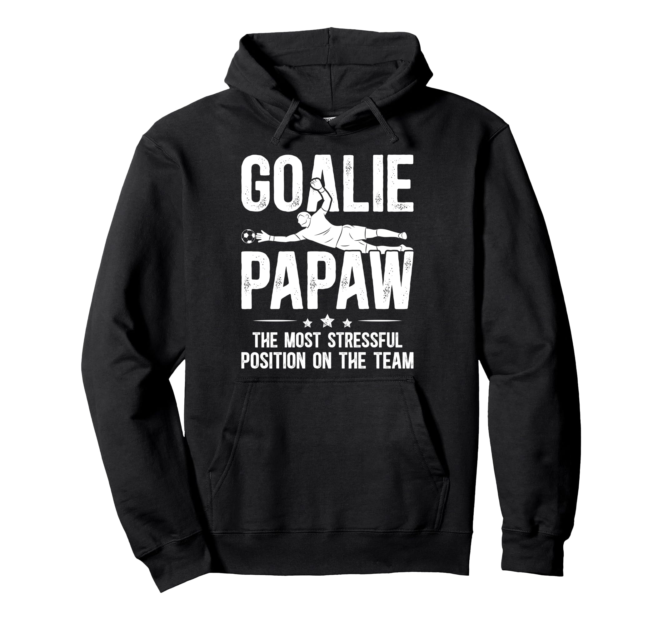 Soccer Goalie Papaw Definition Soccer Hoodie - Aesthetic Graphic Unisex