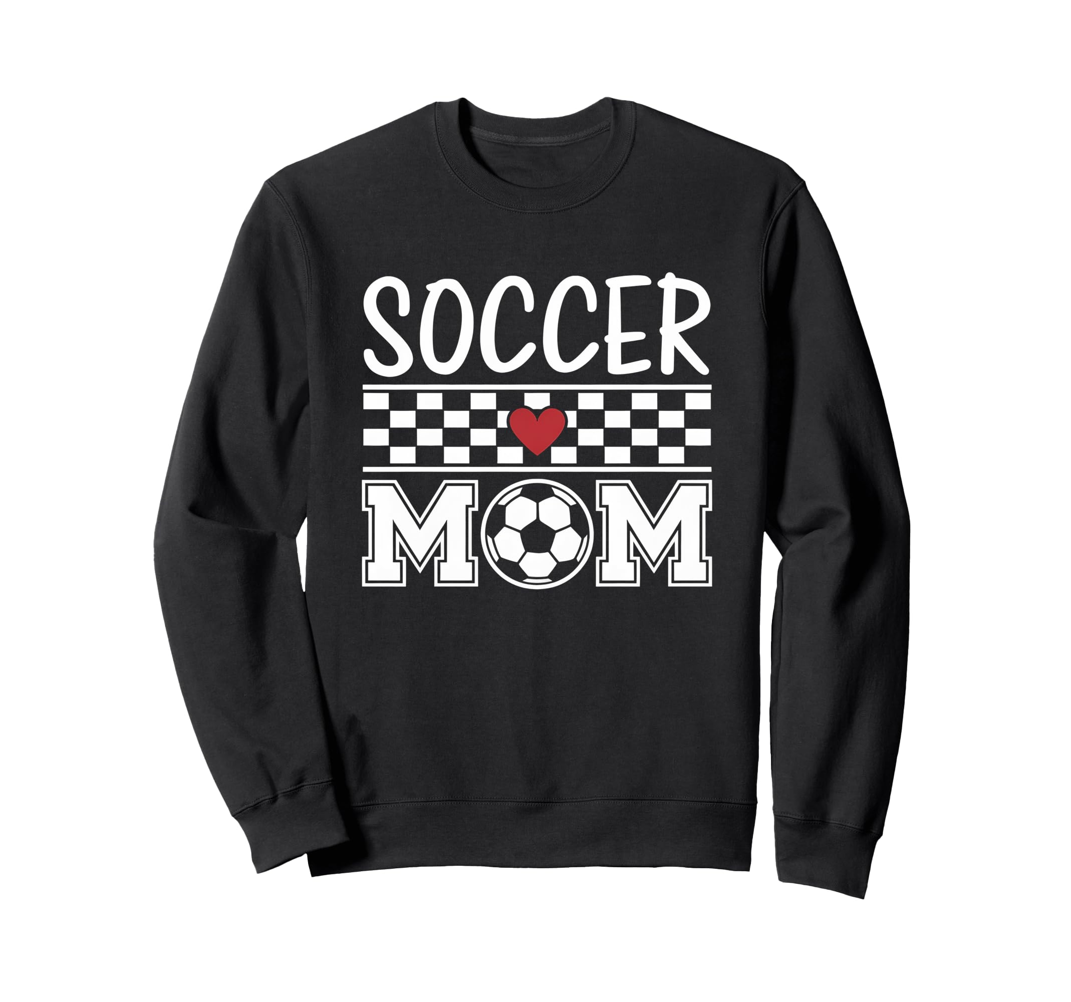 Groovy Soccer Mom Mother Soccer Sweatshirt - Streetwear Style for Adults