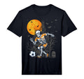 Soccer Skeleton Halloween Skeleton T-Shirt - Trendy Graphic Men Women