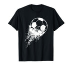 Soccer Player Sports Soccer Ball T-Shirt - Aesthetic Graphic Unisex