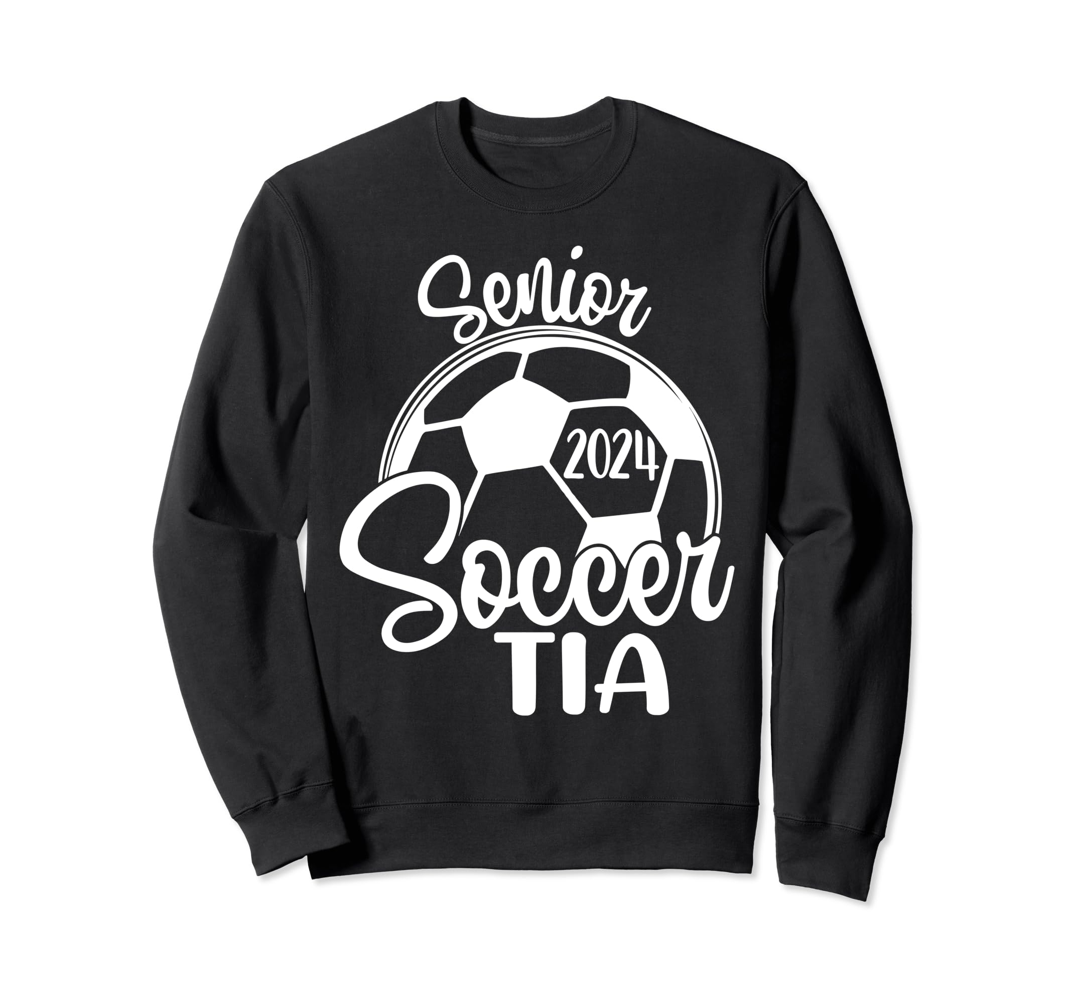 Senior Soccer Tia 2024 Class 2024 Sweatshirt - Minimalist Print Men Women