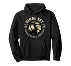 Volleyball Senior Night 2026 Final Hoodie - Fun Novelty Design for Adults
