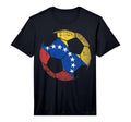 Venezuela Soccer Ball Flag Venezuelan T-Shirt - Custom Art Print Men Women