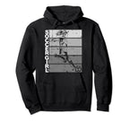Soccer Funny Footballer Ball And Field Hoodie - Graphic Print for Adults