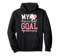 Proud Ice Hockey Goalie Mimi Hockey Hoodie - Aesthetic Graphic Unisex
