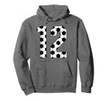 12Th Birthday Soccer Mom Soccer 12 Number Hoodie - Trendy Graphic Unisex