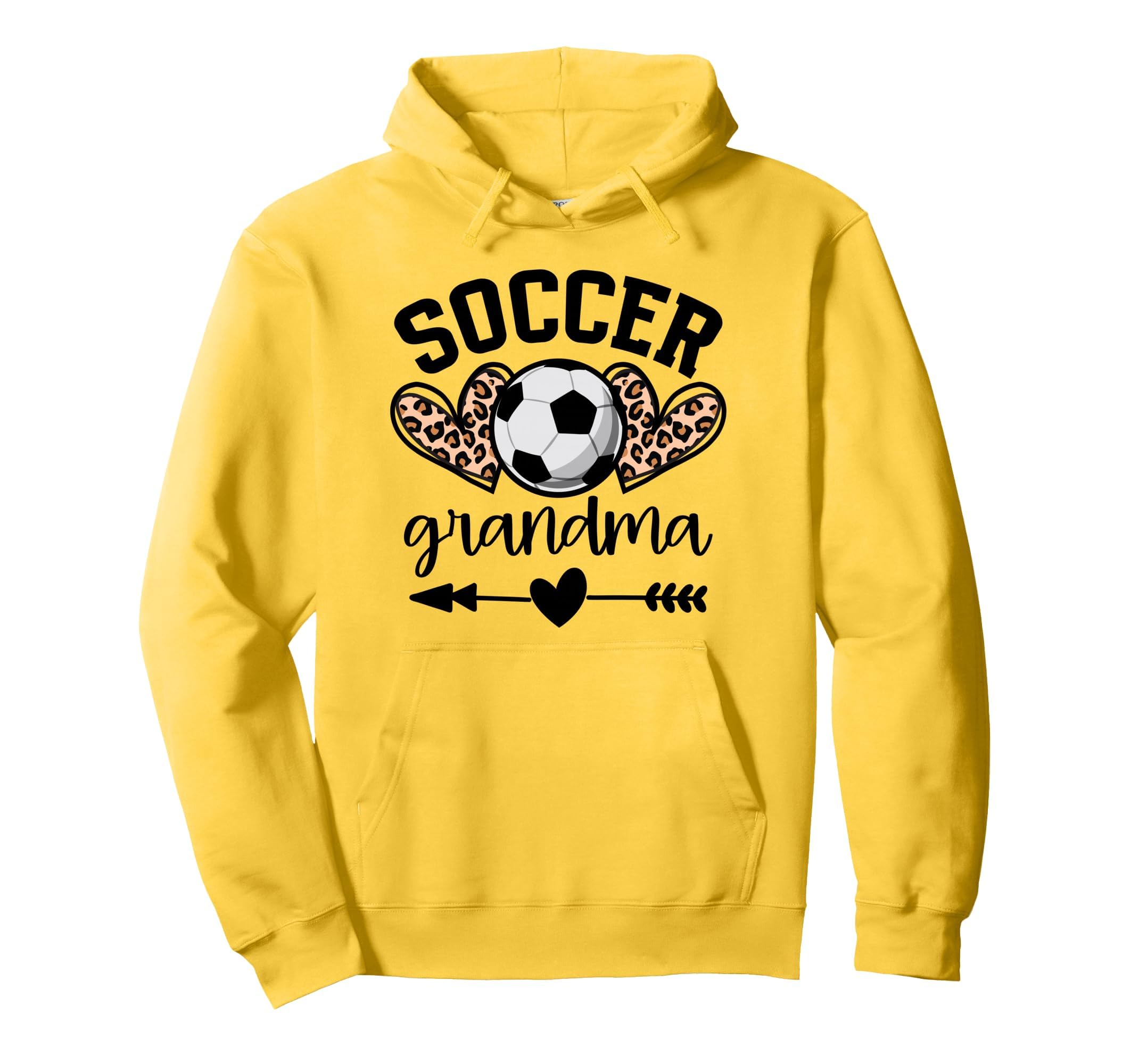 Soccer Grandma Womens Soccer Day Hoodie - Fun Novelty Design Men Women