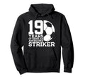 Soccer 19 Years Awesome Soccer Hoodie - Streetwear Style for Adults