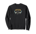 Soccer Mom Funny Soccer Ball Football Sweatshirt - Graphic Print Unisex