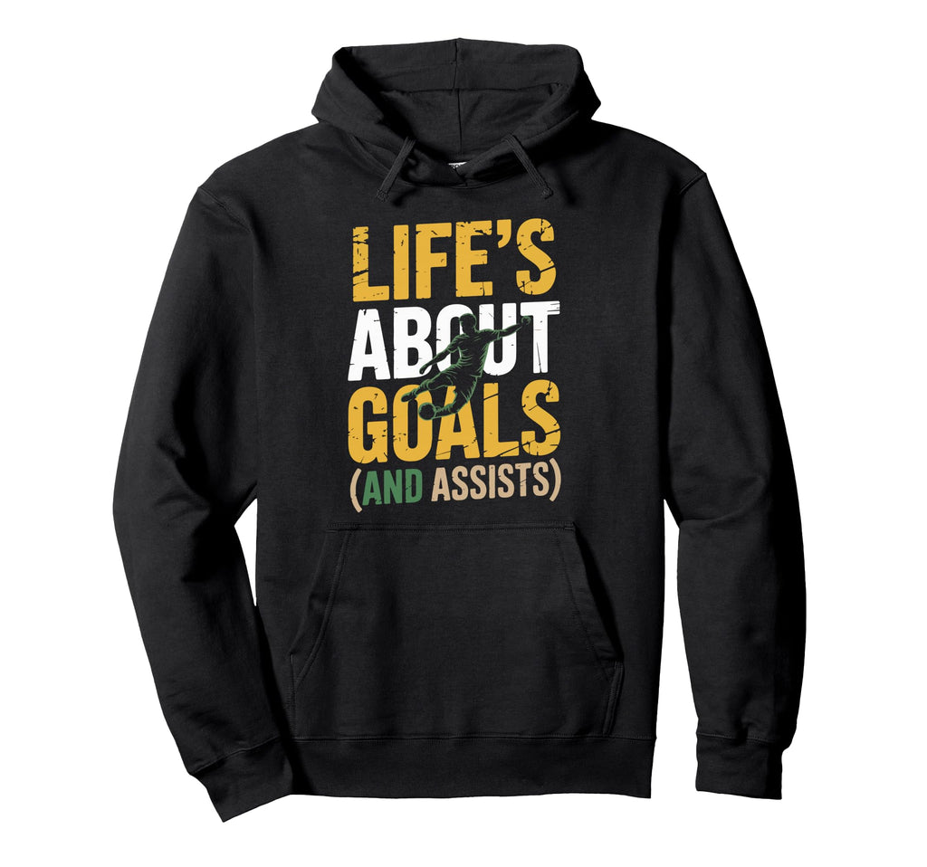 Funny Soccer Art Soccer Hoodie - Casual Everyday Wear for Adults