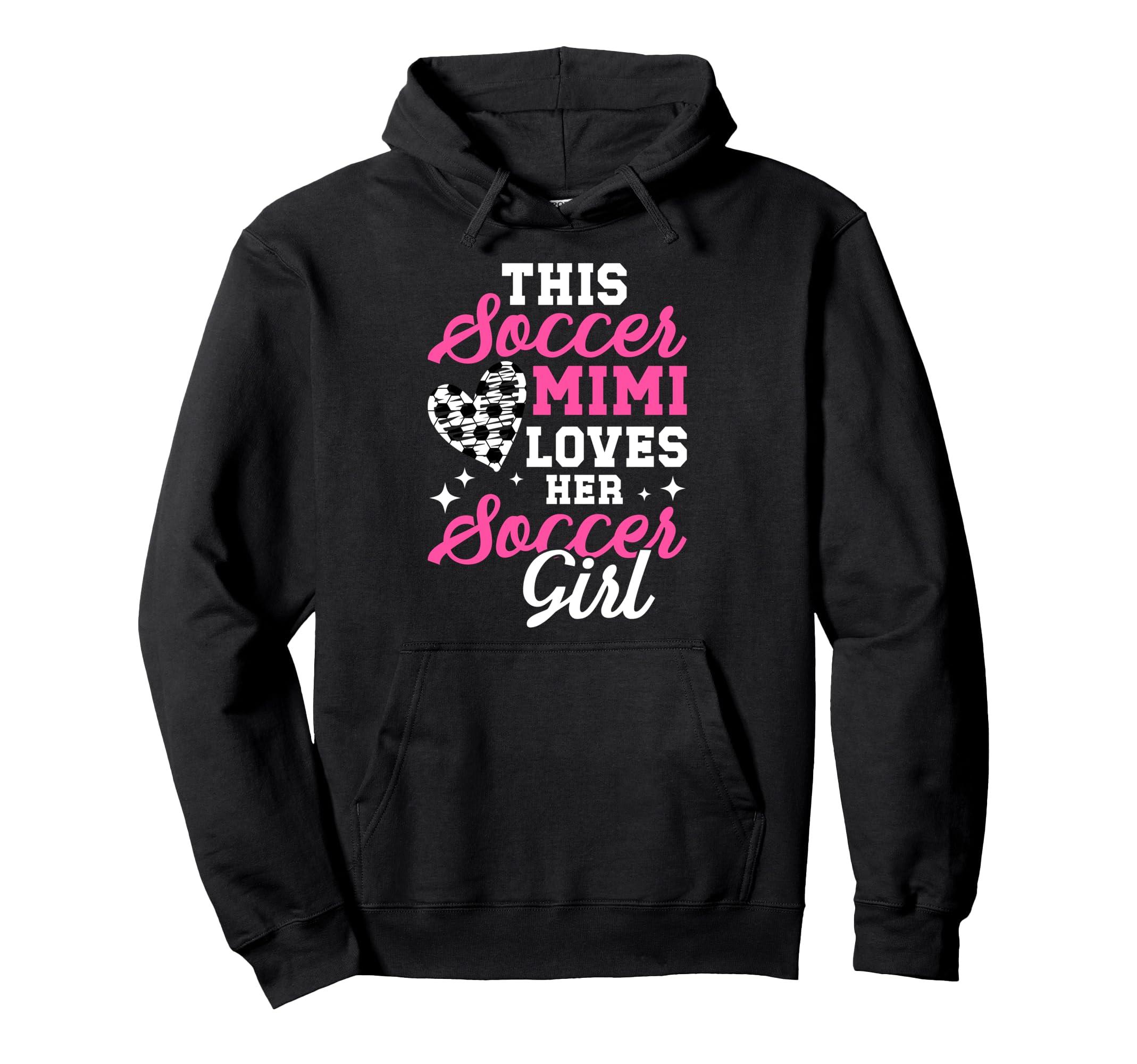 Soccer Mimi Loves Her Soccer Soccer Hoodie - Casual Everyday Wear Unisex