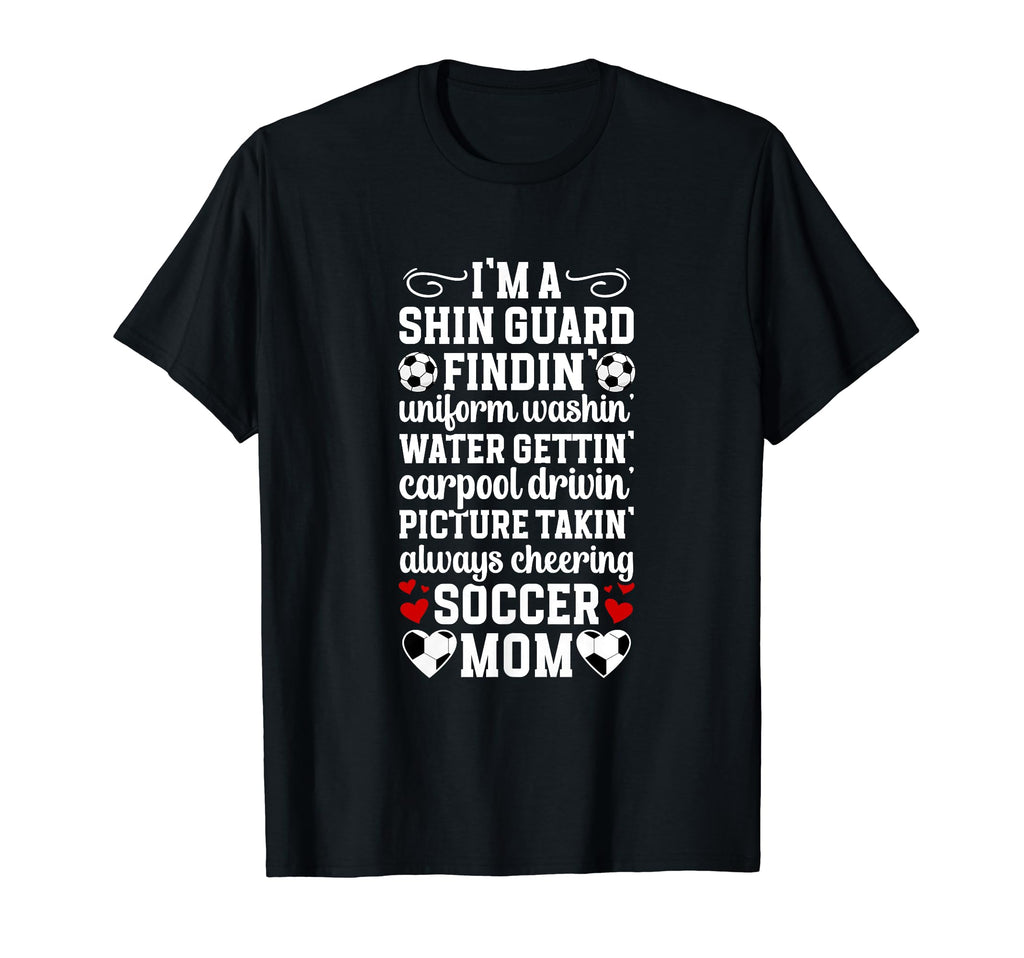 Im Soccer Mom Soccer Player Mother T-Shirt - Custom Art Print Men Women