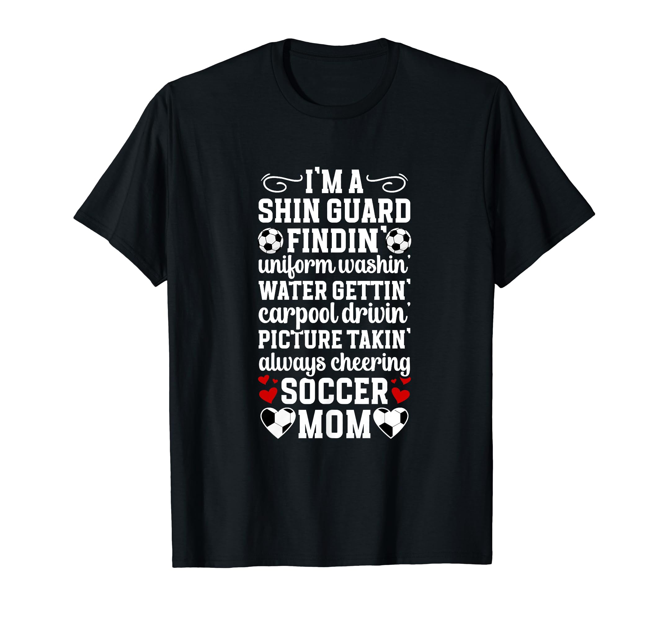 Im Soccer Mom Soccer Player Mother T-Shirt - Custom Art Print Men Women