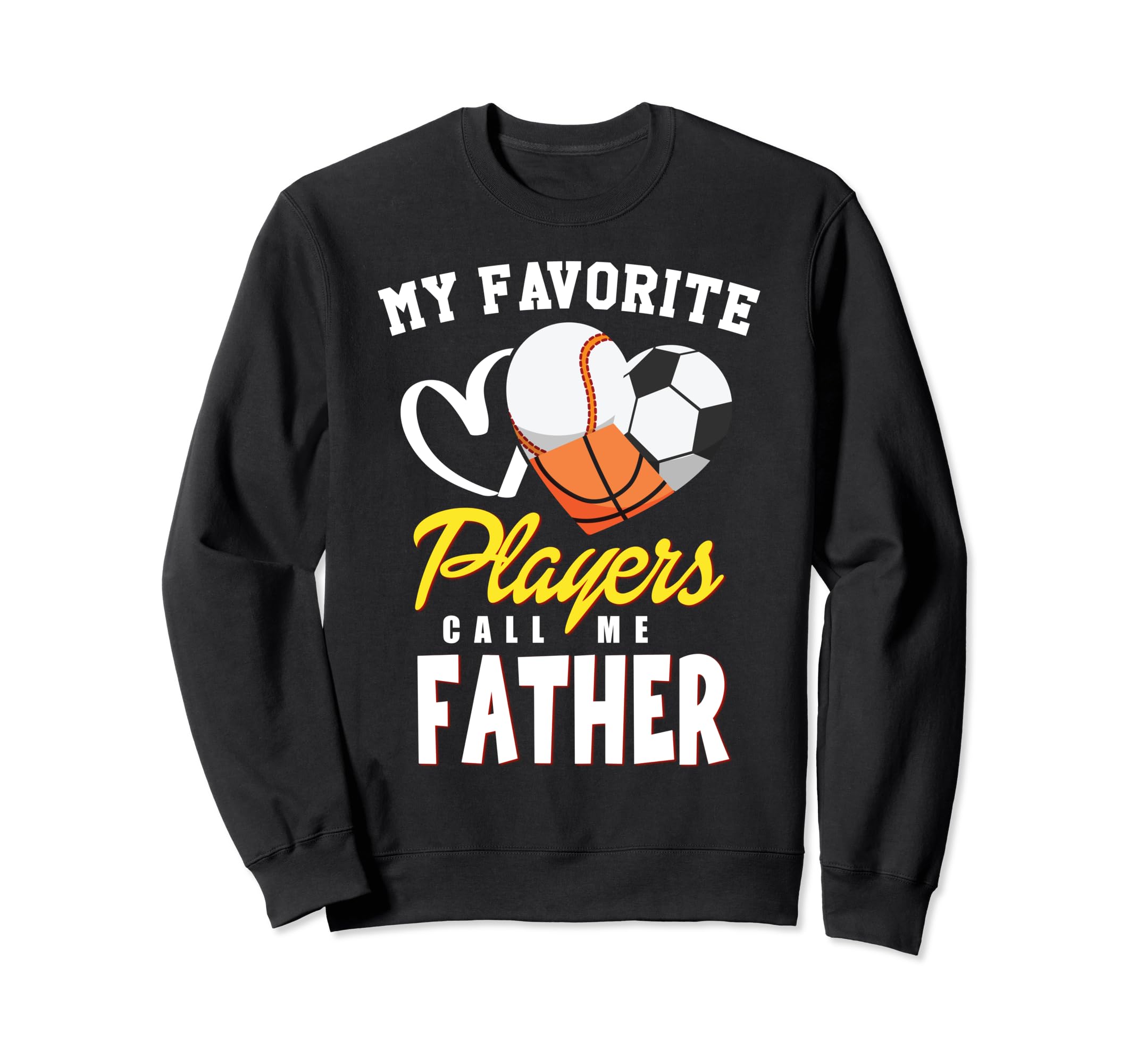 My Favorite Players Baseball Sweatshirt - Casual Everyday Wear for Adults