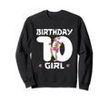 10Th Birthday Soccer Ten 10 Sweatshirt - Casual Everyday Wear Men Women