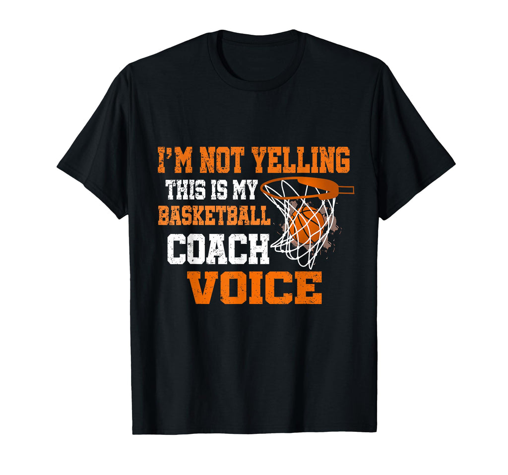 Im Not Yelling This Is My Basketball T-Shirt - Minimalist Print Unisex