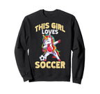 Sport Loves Soccer Sweatshirt - Aesthetic Graphic for Adults