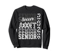2026 Soccer Senior Aunt Sweatshirt - Aesthetic Graphic Men Women