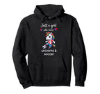 Unicorn Soccer Unicorn Soccer Hoodie - Minimalist Print for Adults