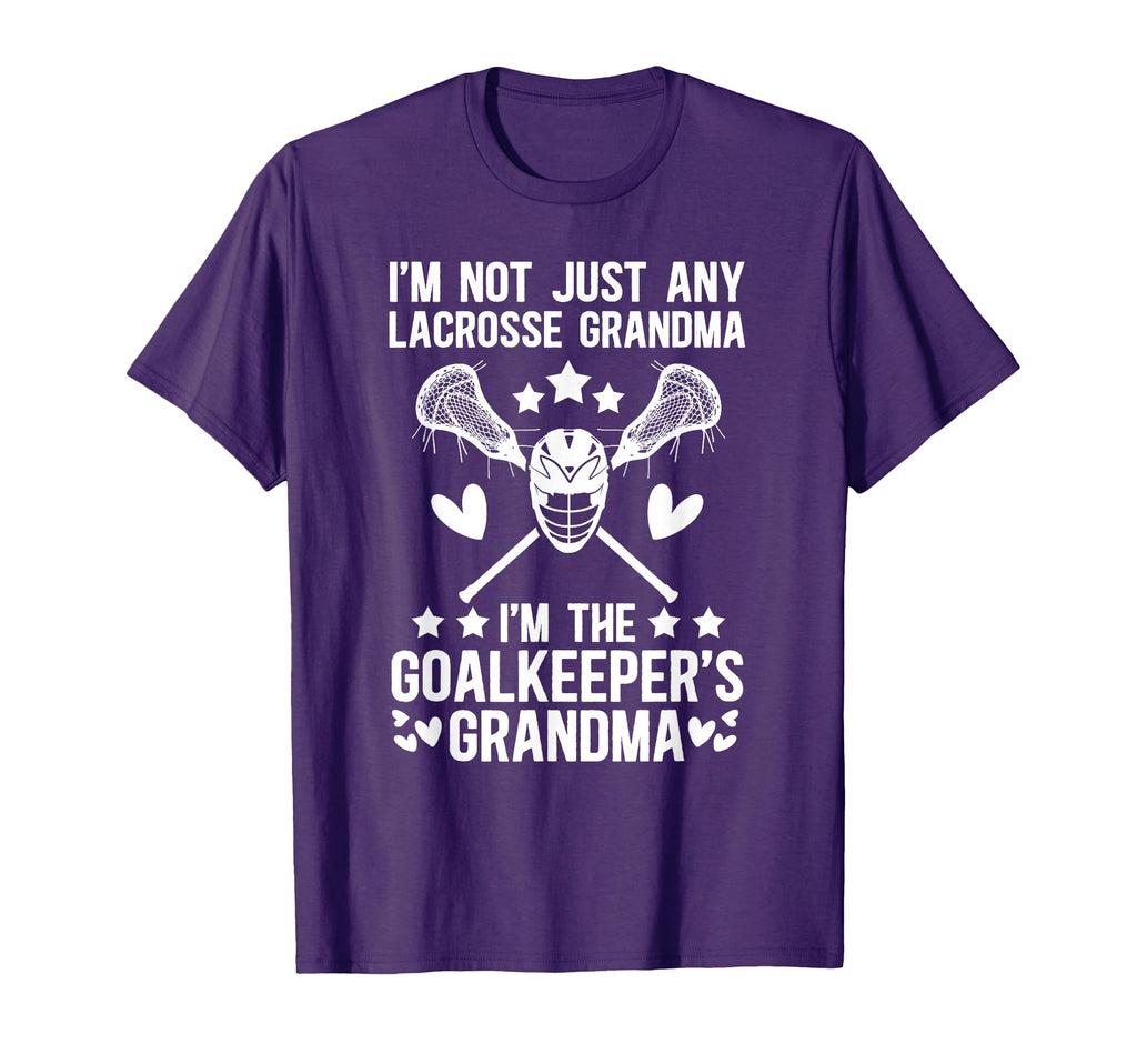 Im Lacrosse Goalkeeper Grandma T-Shirt - Custom Art Print for Adults