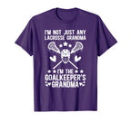 Im Lacrosse Goalkeeper Grandma T-Shirt - Custom Art Print for Adults
