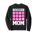 Soccer Mom Icons Soccer Sweatshirt - Casual Everyday Wear Unisex