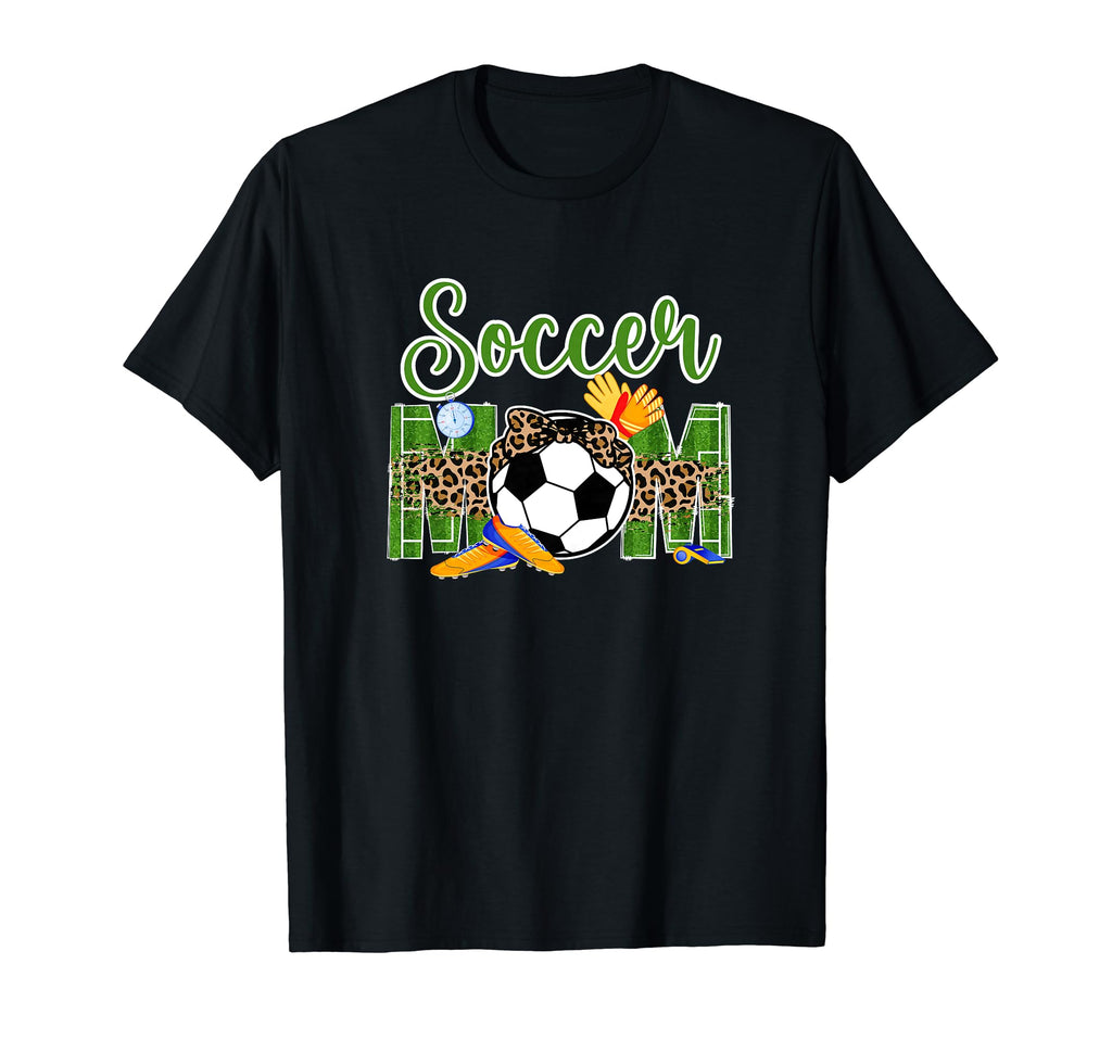 Soccer Mom Soccer Player Mama Soccer T-Shirt - Streetwear Style for Adults