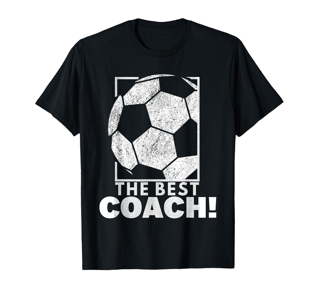 Best Soccer Coach Soccer Ball Soccer T-Shirt - Unique Graphic Men Women