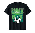Papaw Birthday Soccer Group Family Matching T-Shirt - Graphic Print Unisex