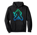 Hockey Player Goalkeeper Ice Hockey Hoodie - Unique Graphic Men Women