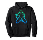 Hockey Player Goalkeeper Ice Hockey Hoodie - Unique Graphic Men Women