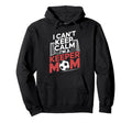 Keep Calm Im Keeper Mom Soccer Player Hoodie - Minimalist Print Unisex