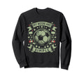 Soccer Player Soccer Sweatshirt - Aesthetic Graphic Unisex