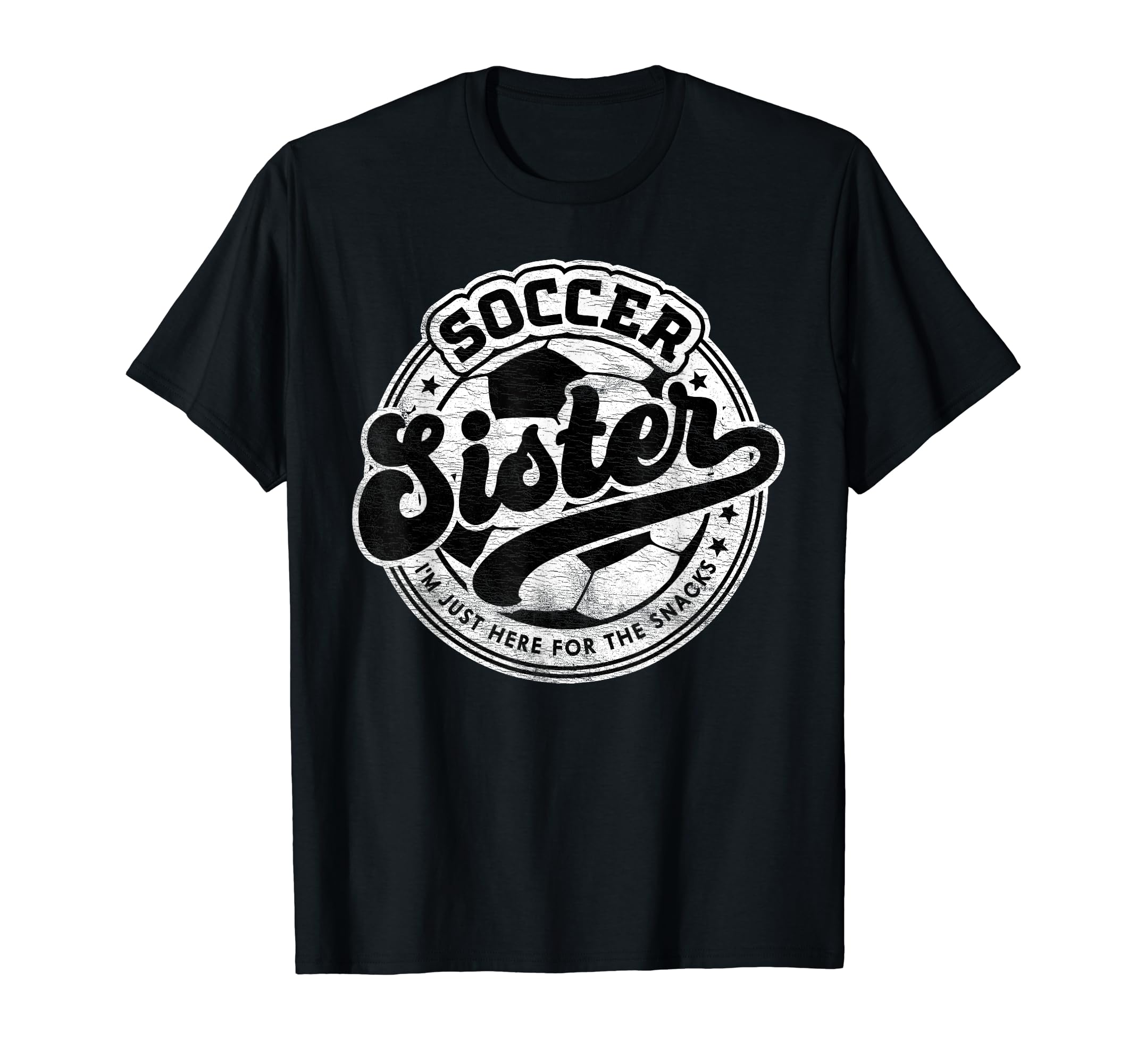 Soccer Sister Sis Family Matching Game T-Shirt - Streetwear Style Unisex