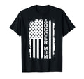 Soccer Mom Soccer Mama Usa Flag T-Shirt - Casual Everyday Wear for Adults