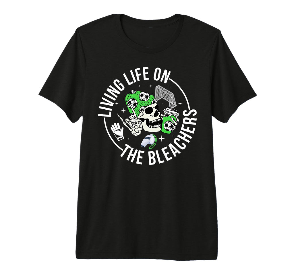 Bleachers Soccer Keeper Mom Soccer T-Shirt - Aesthetic Graphic Unisex