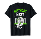 Birthday Soccer 8 Year Old Who Loves T-Shirt - Novelty Apparel for Adults