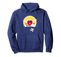 Soccer Heart Hoodie - Minimalist Print Men Women