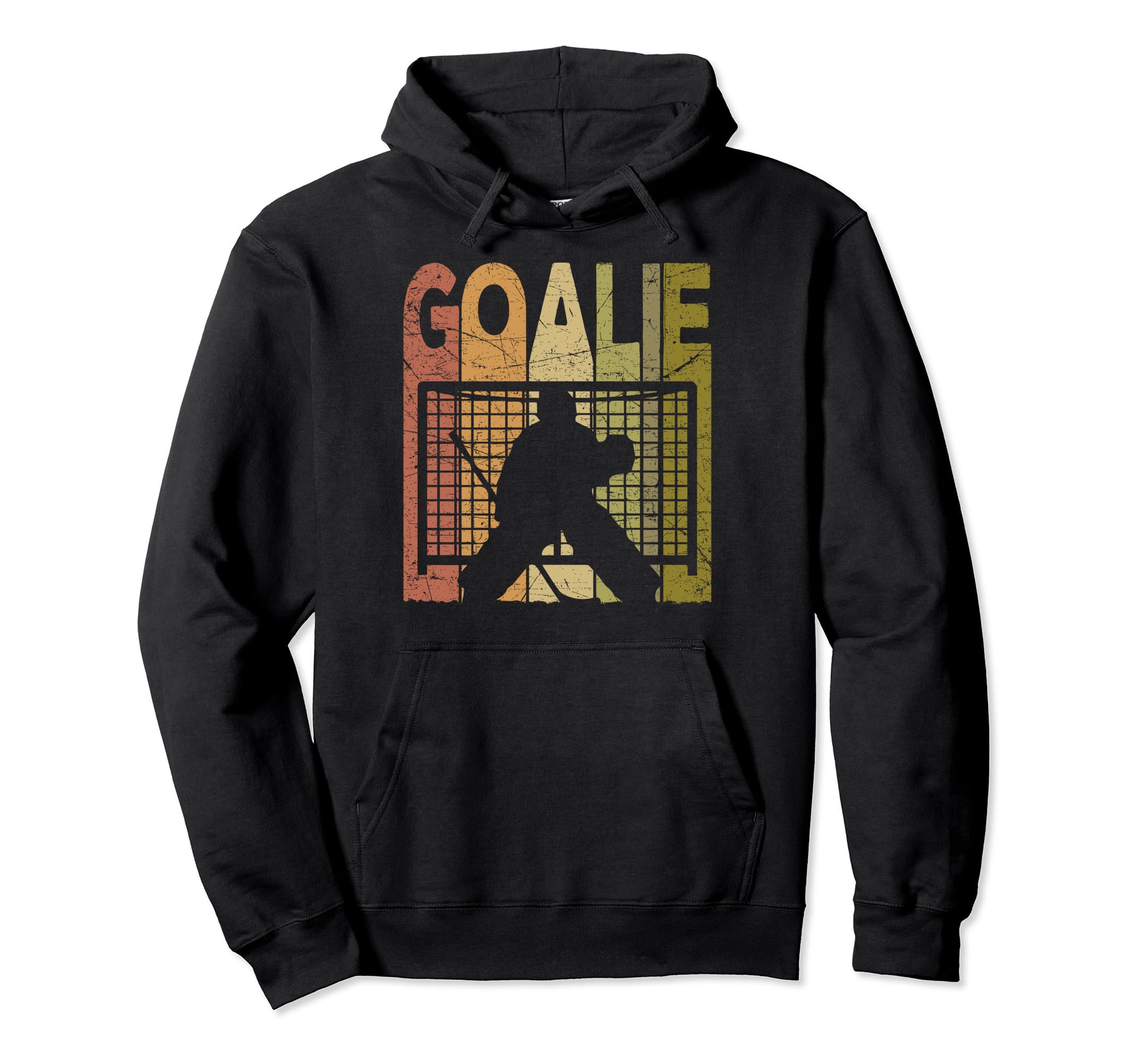 Ice Hockey Goalie Ice Hockey Goalkeeper Hoodie - Unique Graphic for Adults