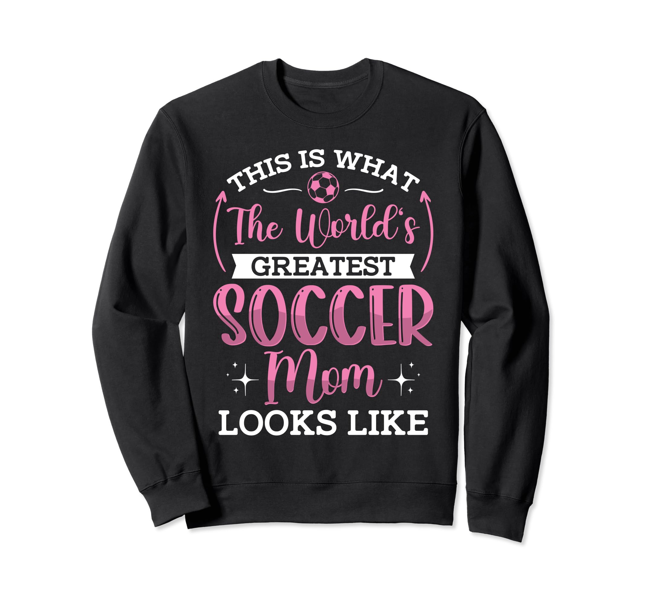 Soccer Mom This Is What Basketball Mom Sweatshirt - Graphic Print Unisex