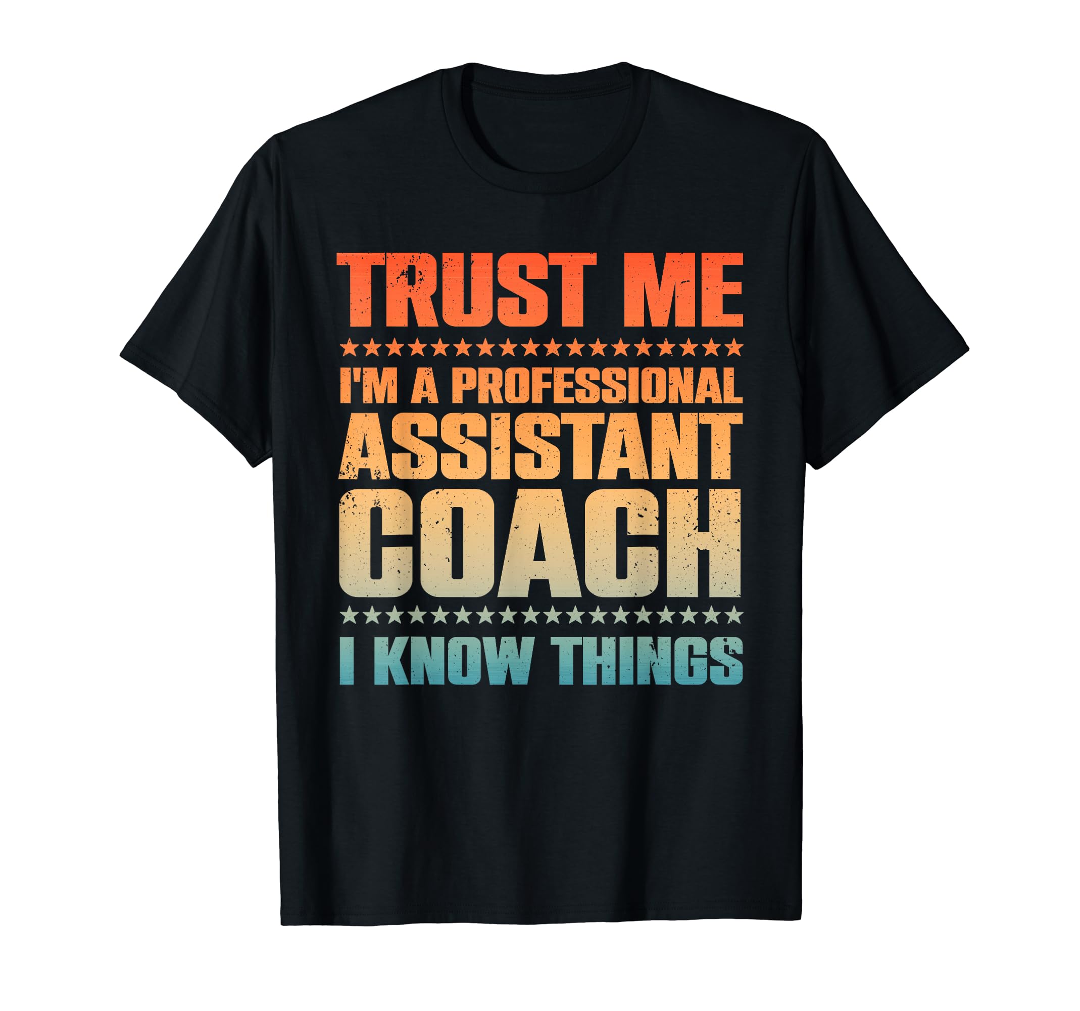 Assistant Coach Softball Baseball T-Shirt - Custom Art Print Men Women